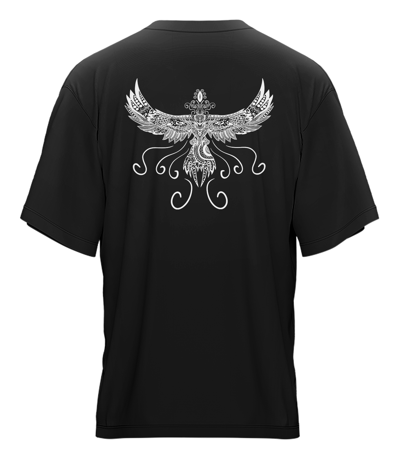 Phoenix - Black & White - Premium 240gsm French Terry