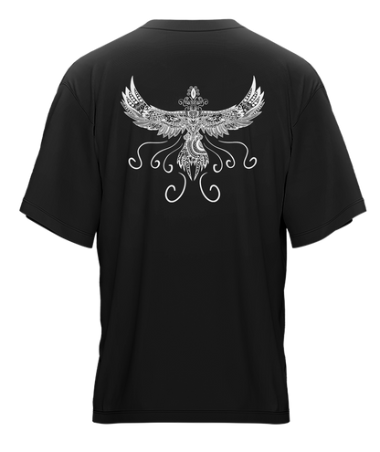 Phoenix - Black & White - Premium 240gsm French Terry