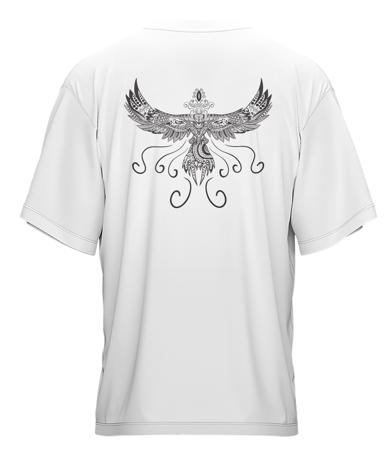Phoenix - Black & White - Premium 240gsm French Terry
