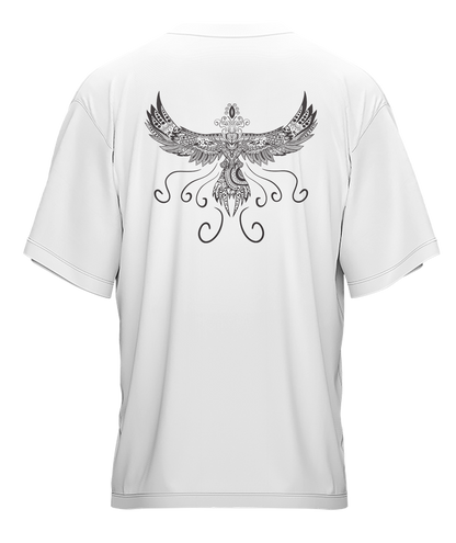 Phoenix - Black & White - Premium 240gsm French Terry
