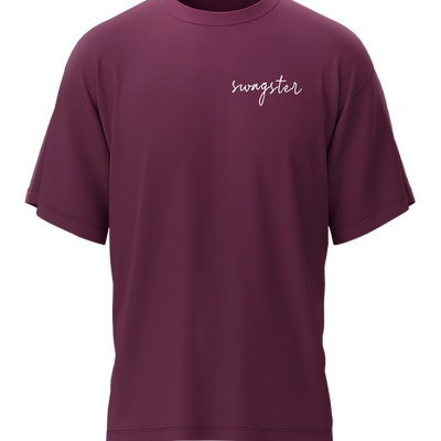 Swagster - 240gsm French Terry Oversized T-shirts, Biowashed