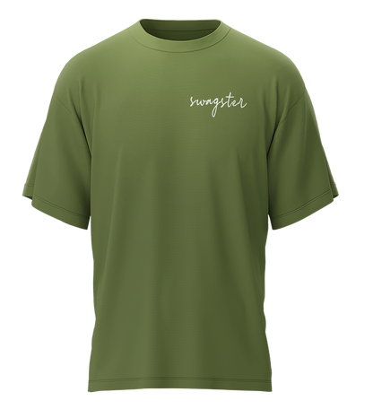 Swagster - 240gsm French Terry Oversized T-shirts, Biowashed