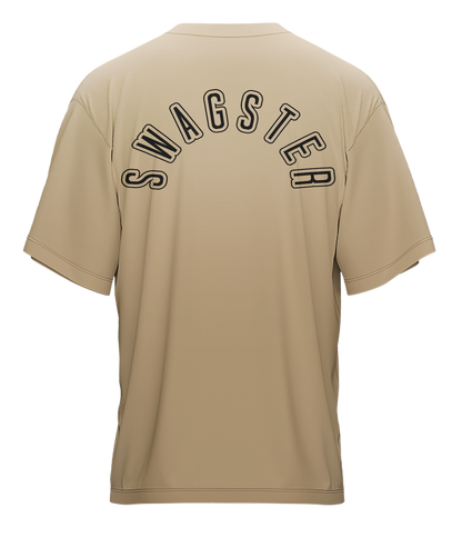 Swagster - 240gsm French Terry Oversized T-shirts, Biowashed