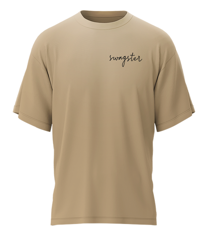 Swagster - 240gsm French Terry Oversized T-shirts, Biowashed