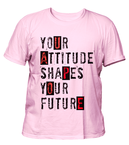 Quote - Attitude - Premium, 200gsm Cotton T-shirt, Regular, Biowashed