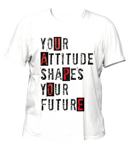 Quote - Attitude - Premium, 200gsm Cotton T-shirt, Regular, Biowashed