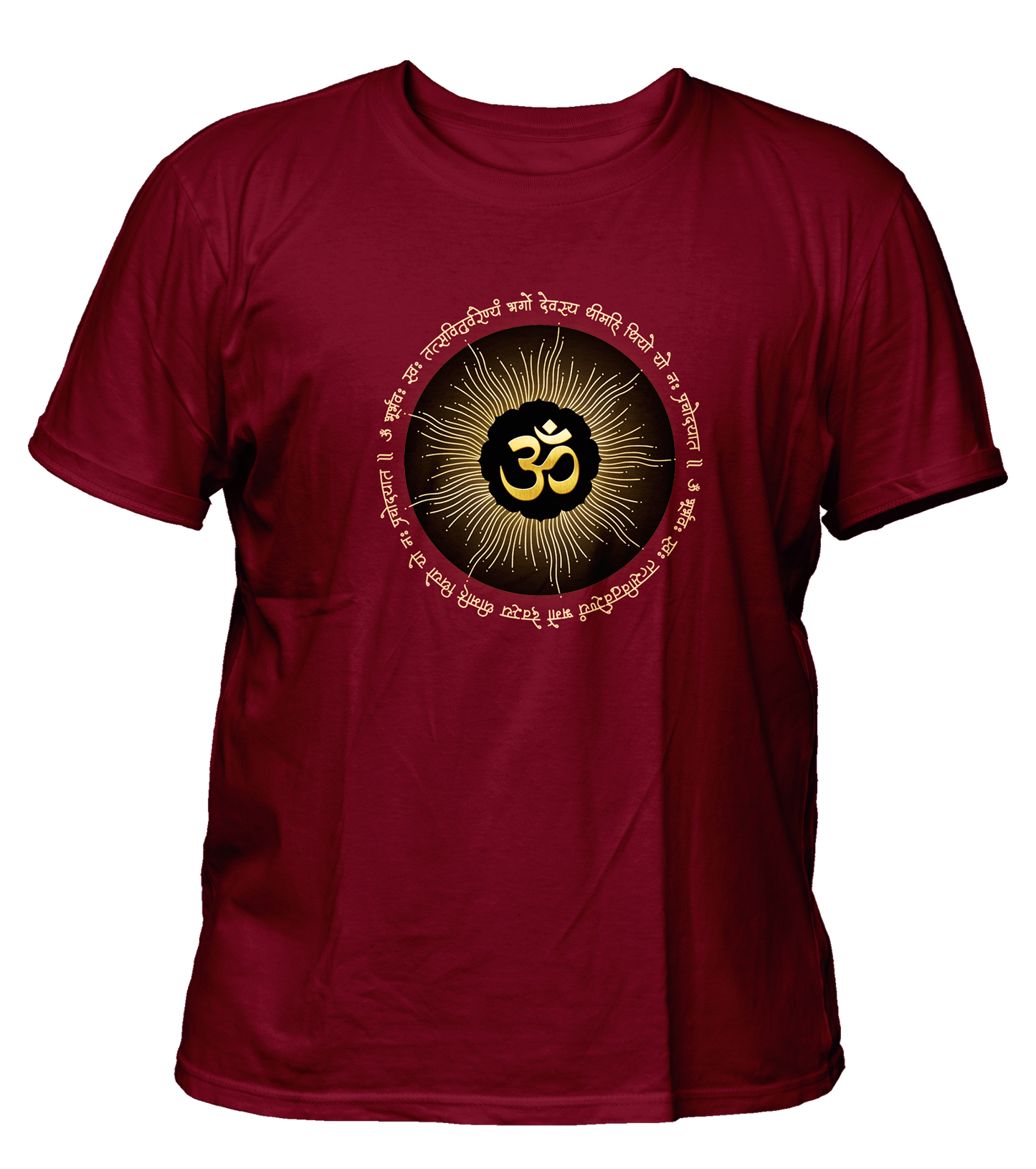 Om - Devotion - Premium 200Gsm Round Neck Regular T-Shirts Bio Washed