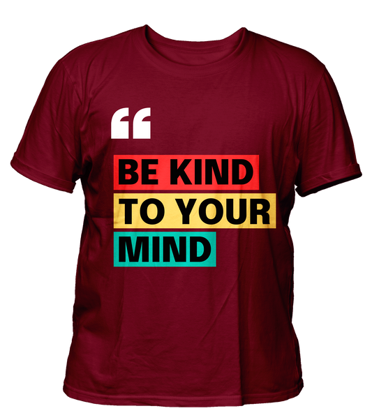 Be Kind - Inspiration - Premium 200gsm Cotton Regular T-shirts, Biowashed