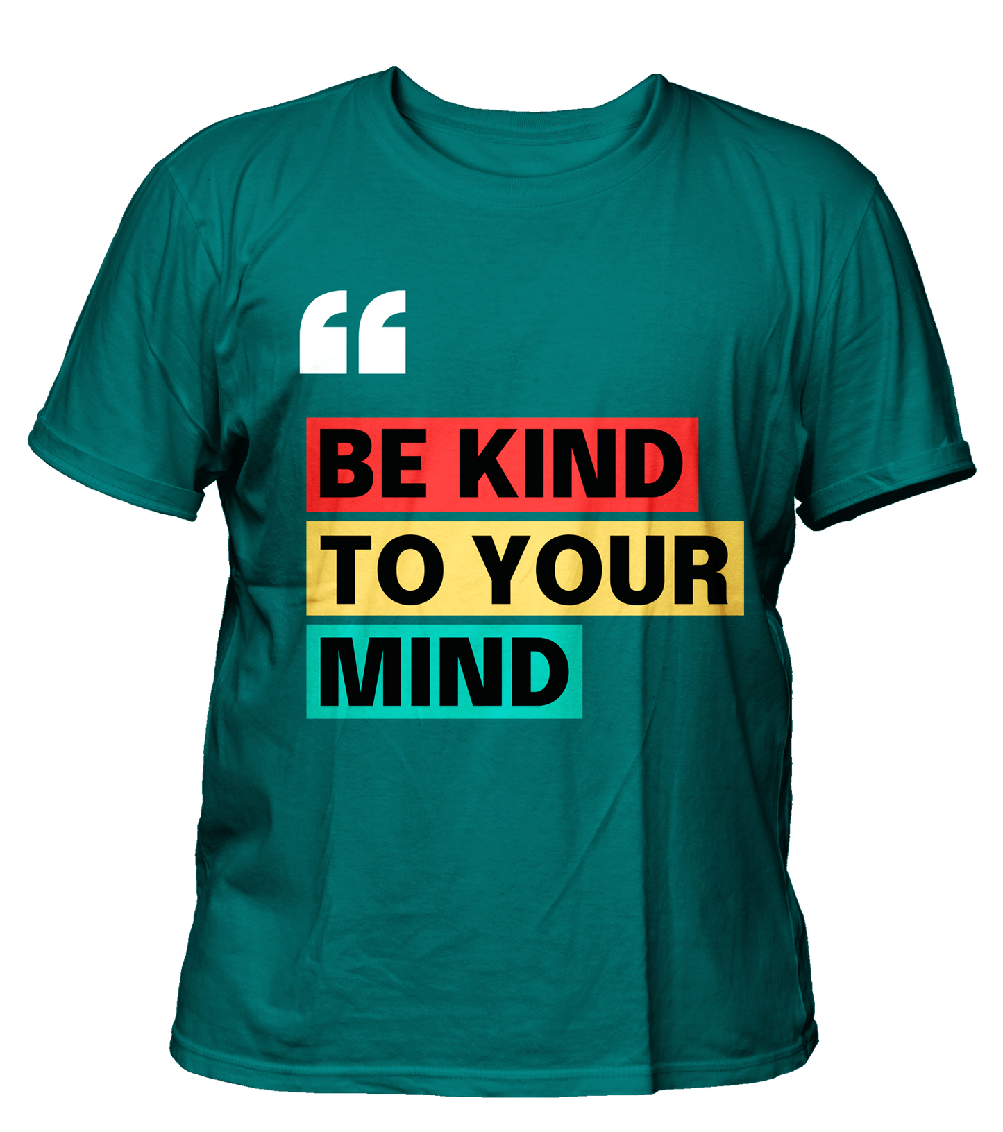 Be Kind - Inspiration - Premium 200gsm Cotton Regular T-shirts, Biowashed
