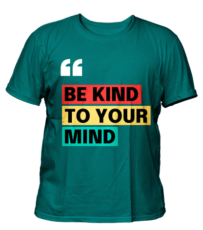 Be Kind - Inspiration - Premium 200gsm Cotton Regular T-shirts, Biowashed